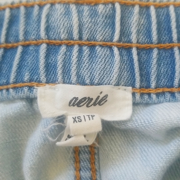 aerie cargo denim skirt size XS - Picture 3 of 3